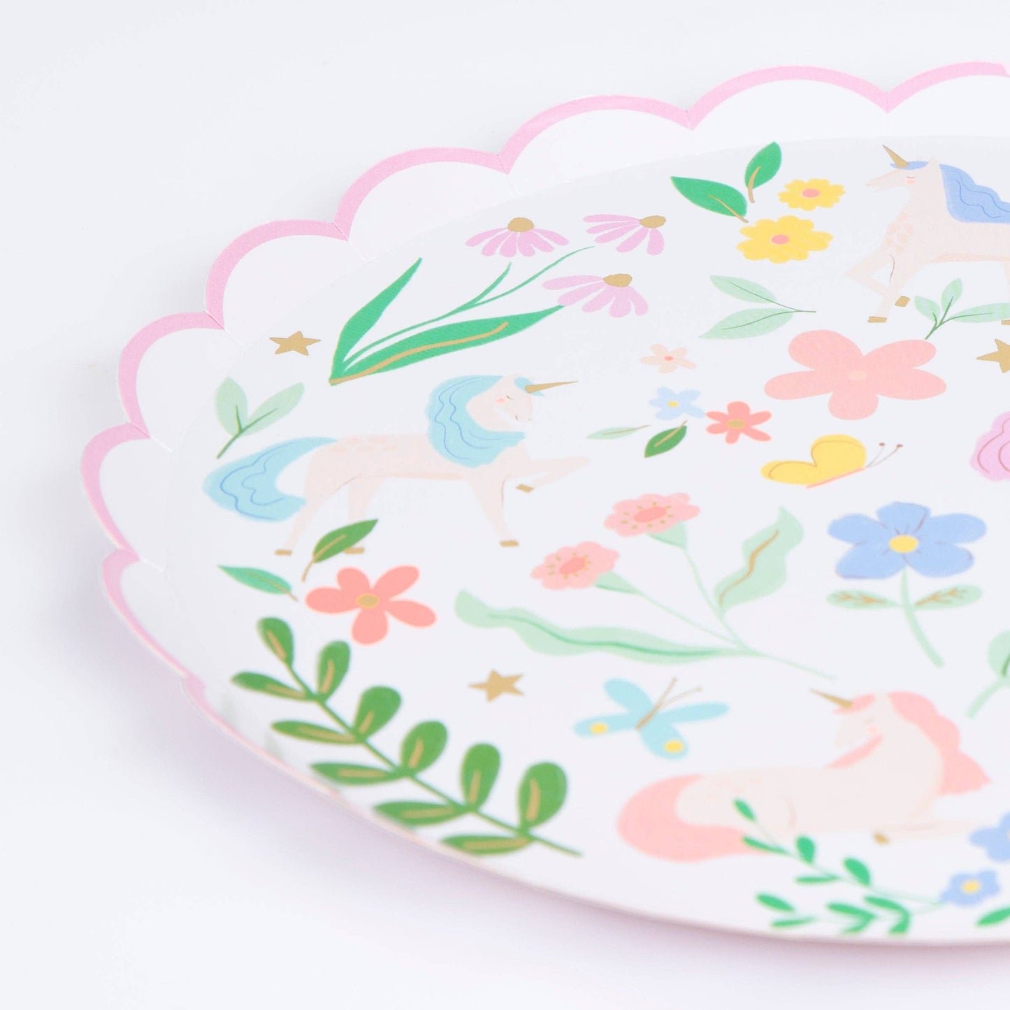 Meadow Unicorns Dinner Plates