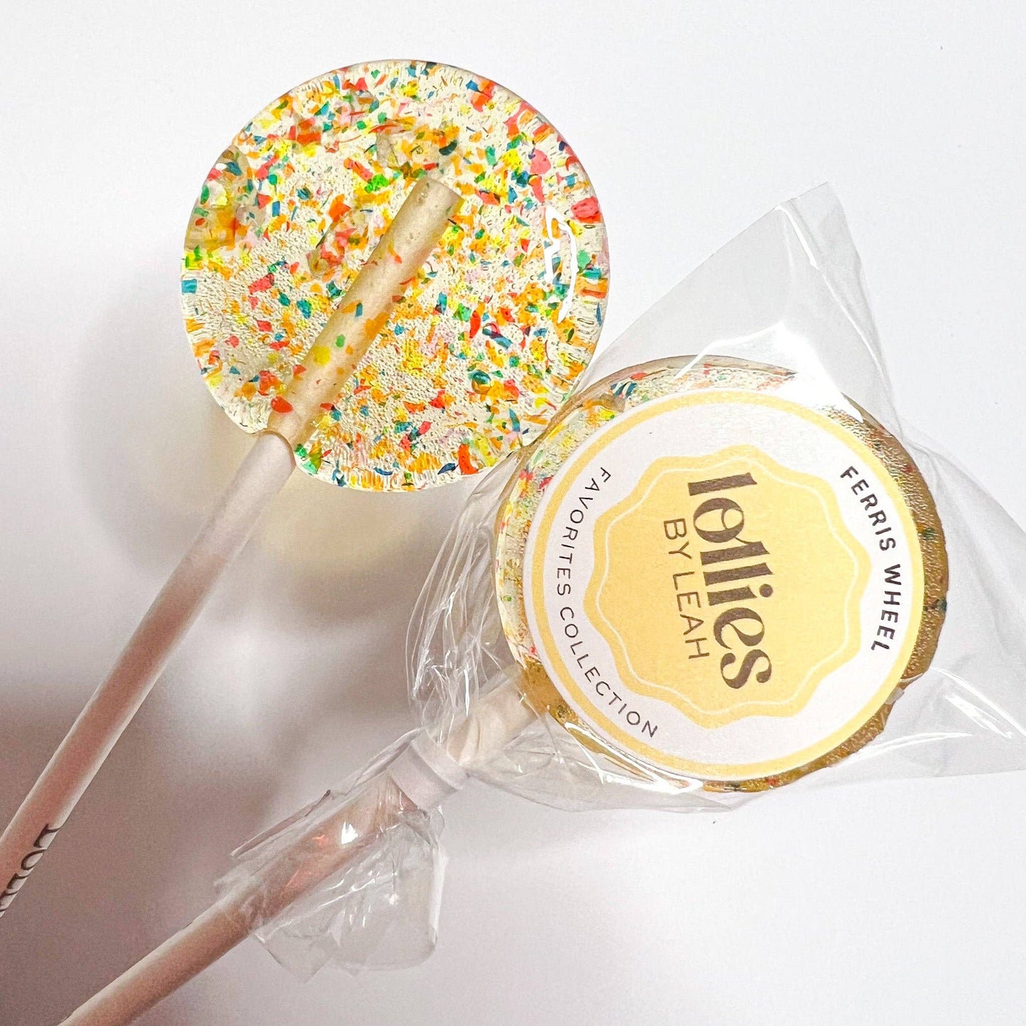 Ferris Wheel Lollipop (Red Apple, Salted Sweet Cream, Kettle Corn & Cotton Candy)