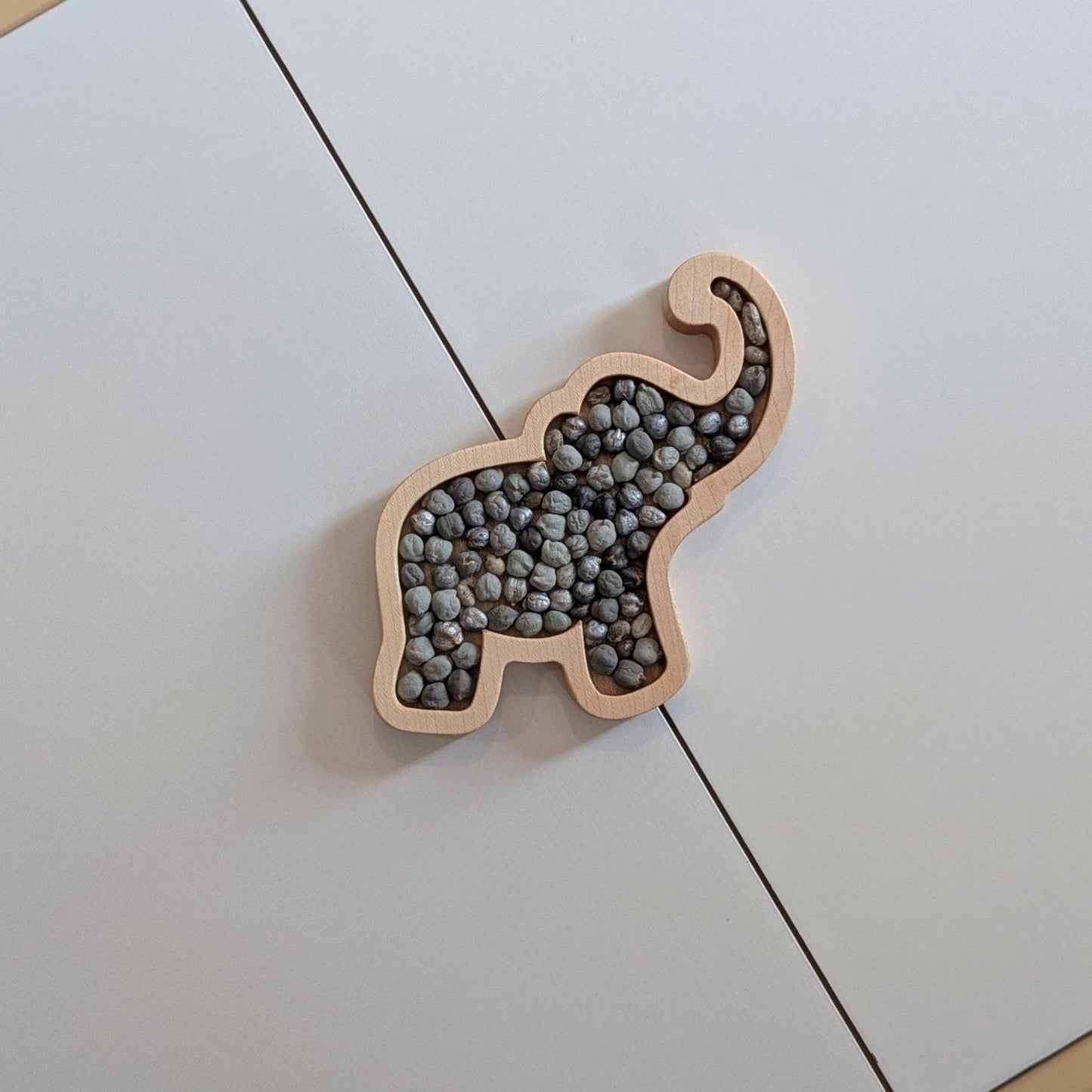 Mini Elephant Sensory Play Tray