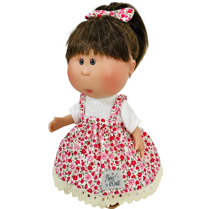 Little Mia Doll - Brunette Floral