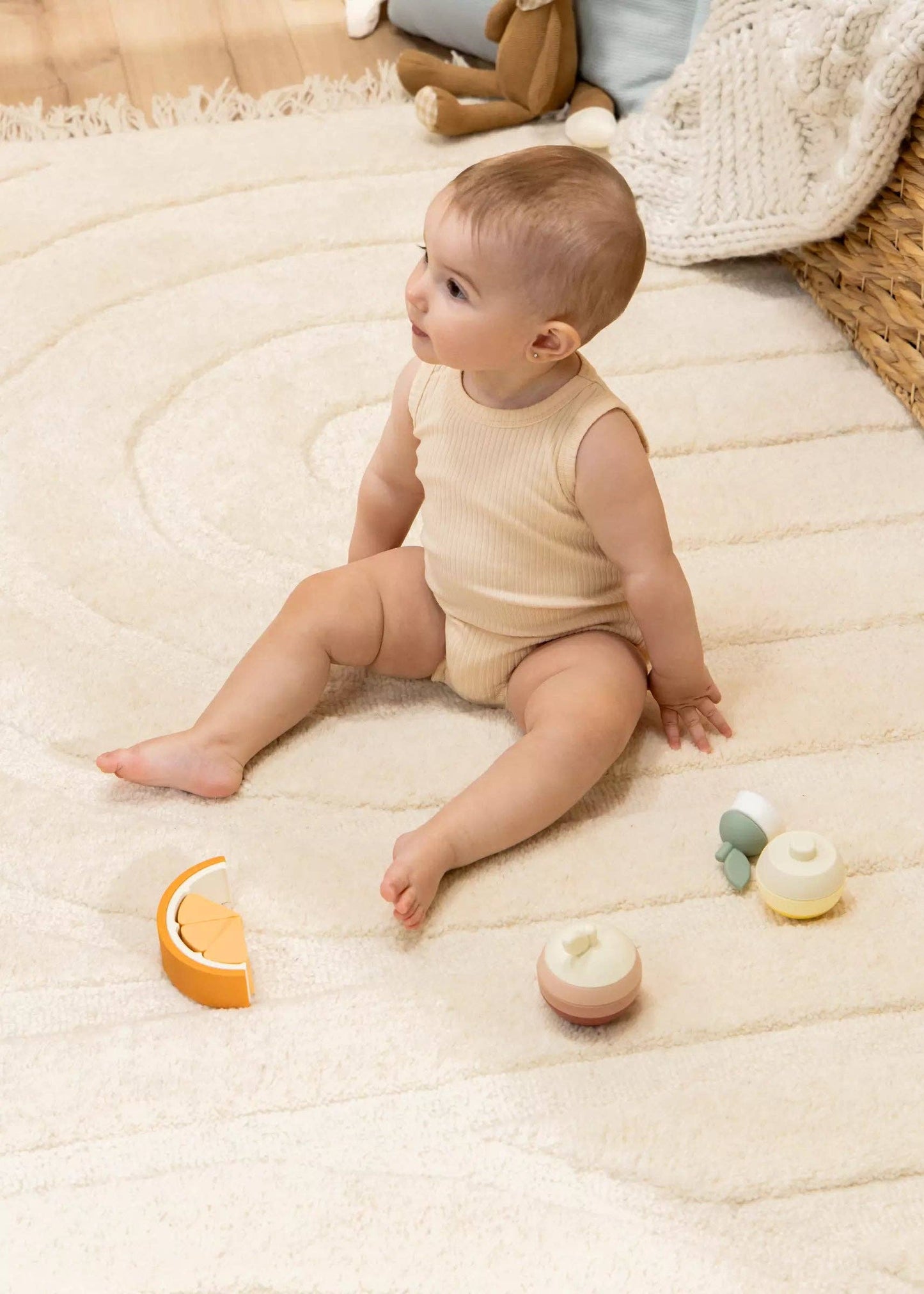 Silicone Stackable Fruits
