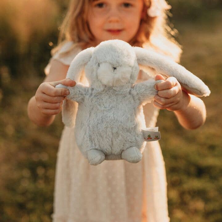 Tiny Nibble 8" Bunny - Gray