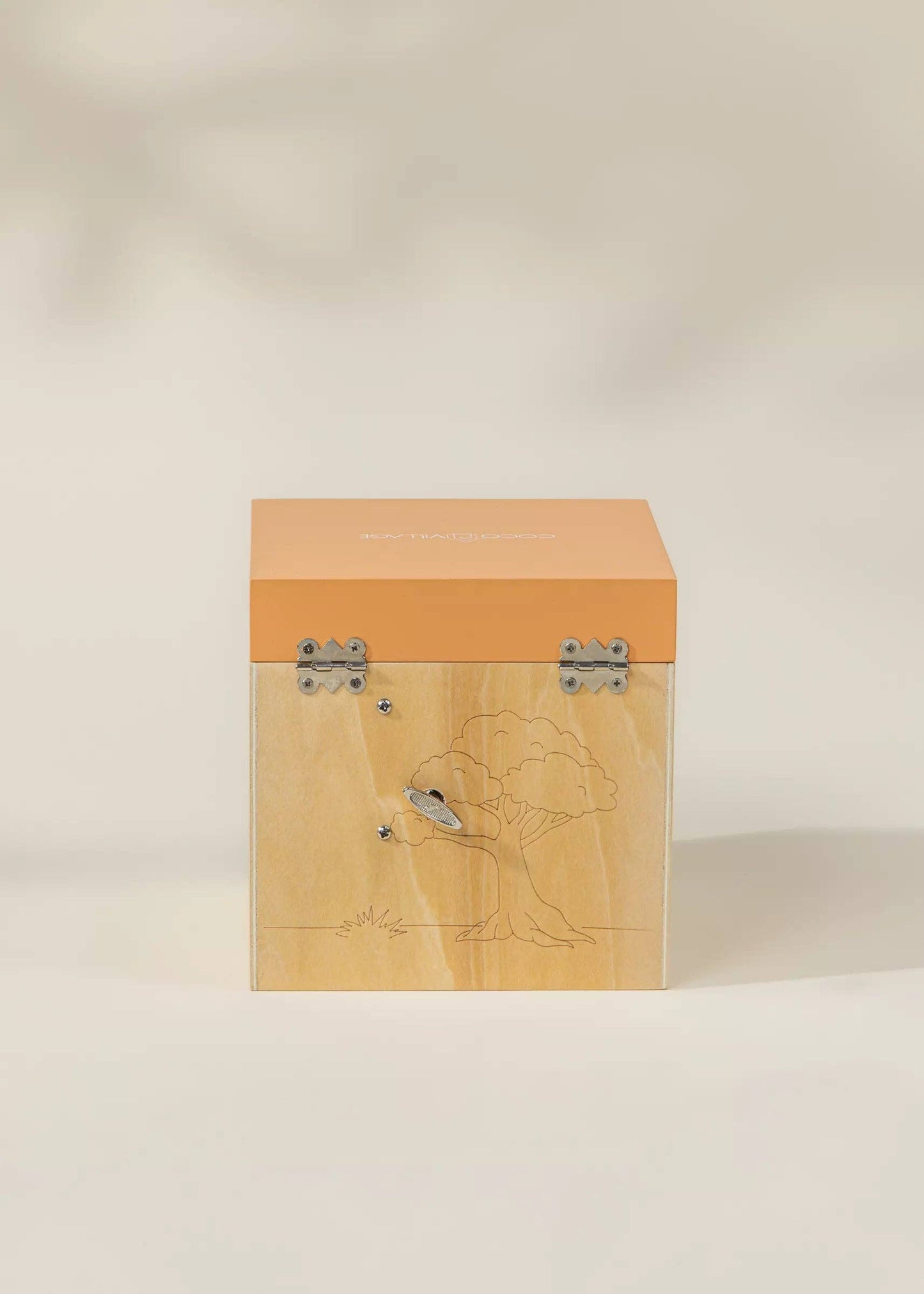 Wooden Musical Souvenir Box - Nature