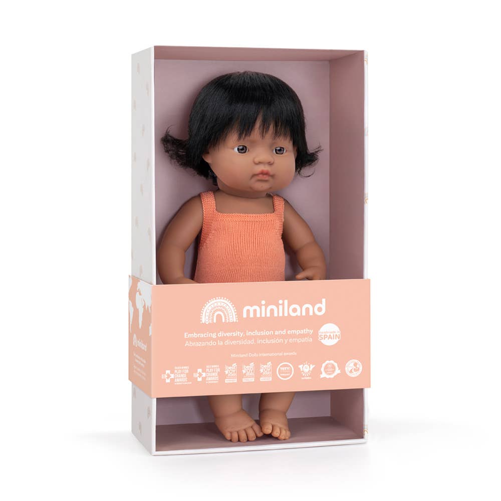 Hispanic Girl 15” Doll