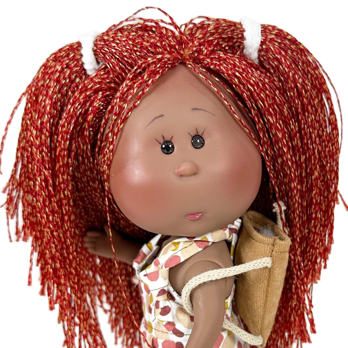 Little Mia - Red Braids Overalls