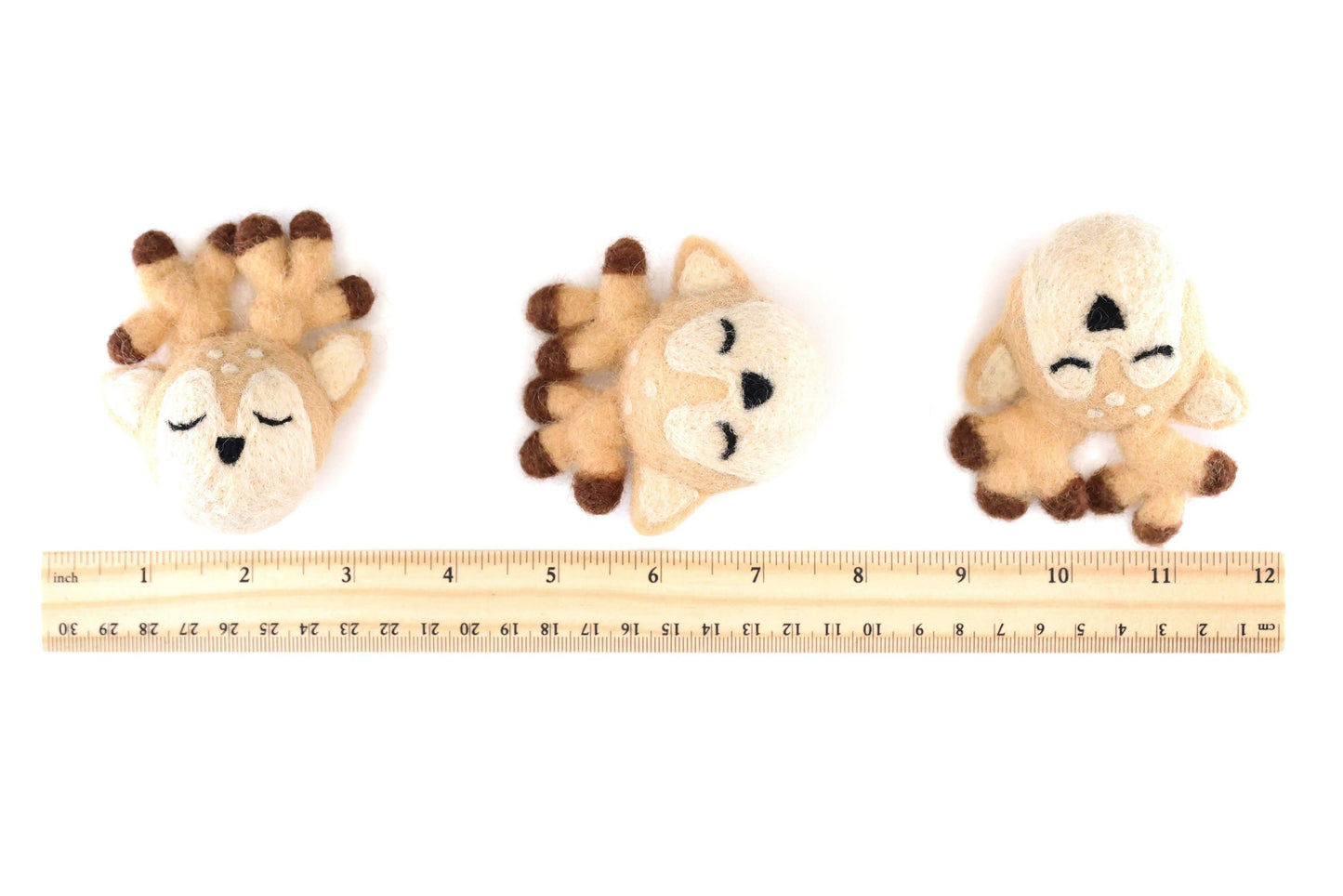 Felted Deer Christmas