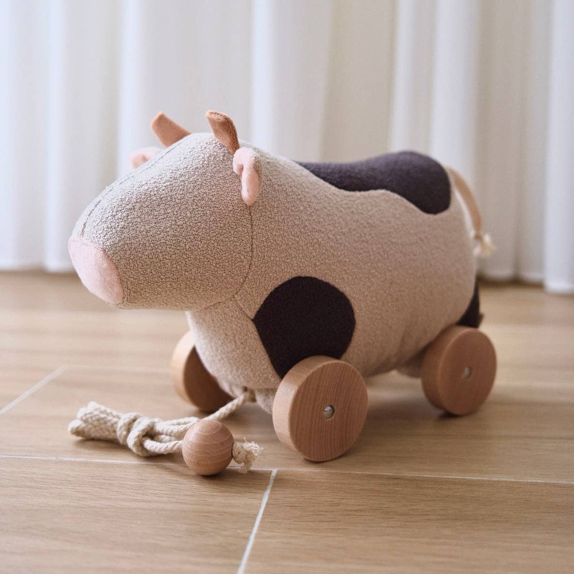 Willow Cow Pull-Along Toy