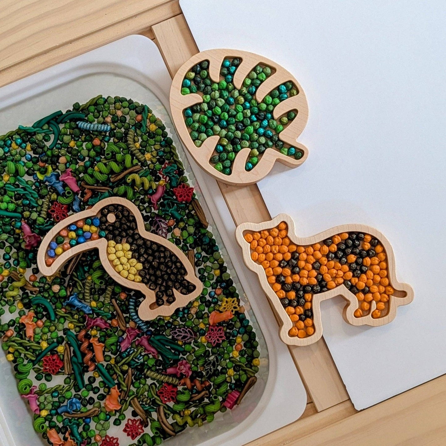 Mini Toucan Sensory Play Tray