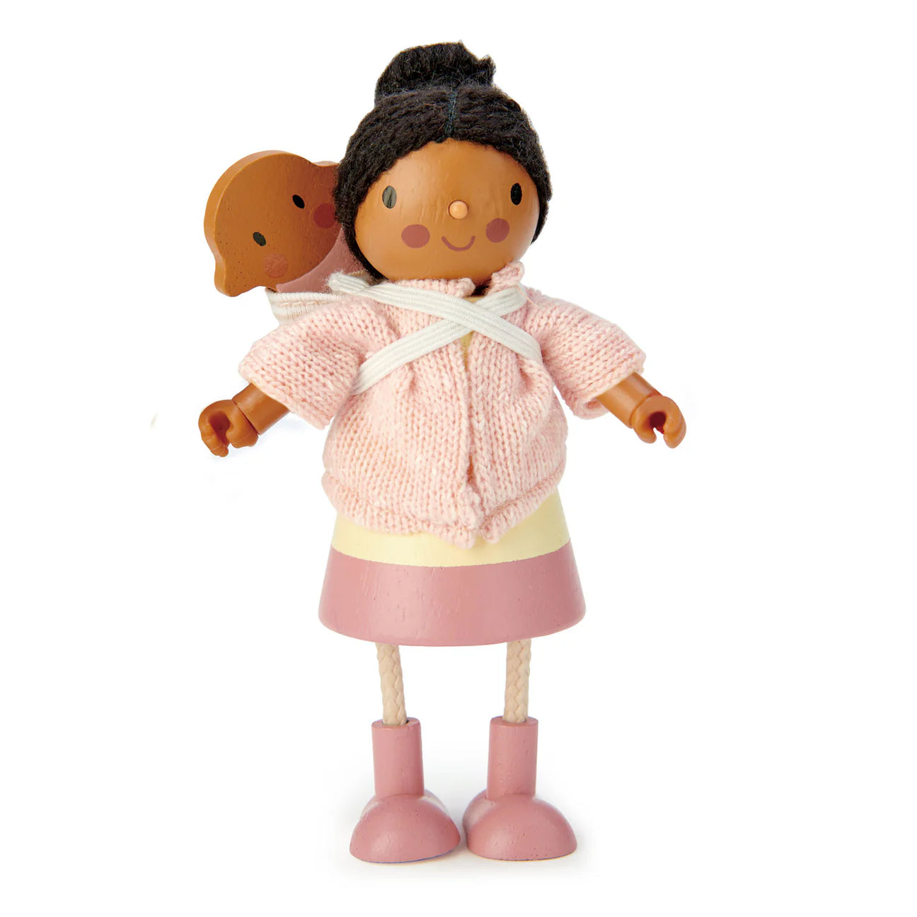 Wooden Doll Set - Mrs. Forrester and the Baby