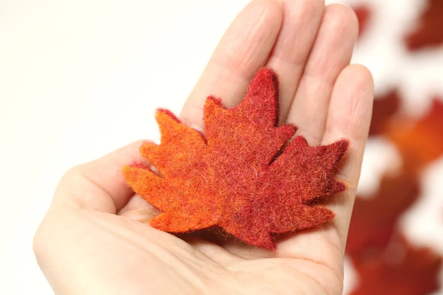 Fall Felt Leaves