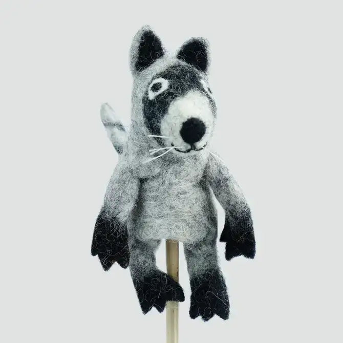 Felt Forest Friends Finger Puppets - Raccoon
