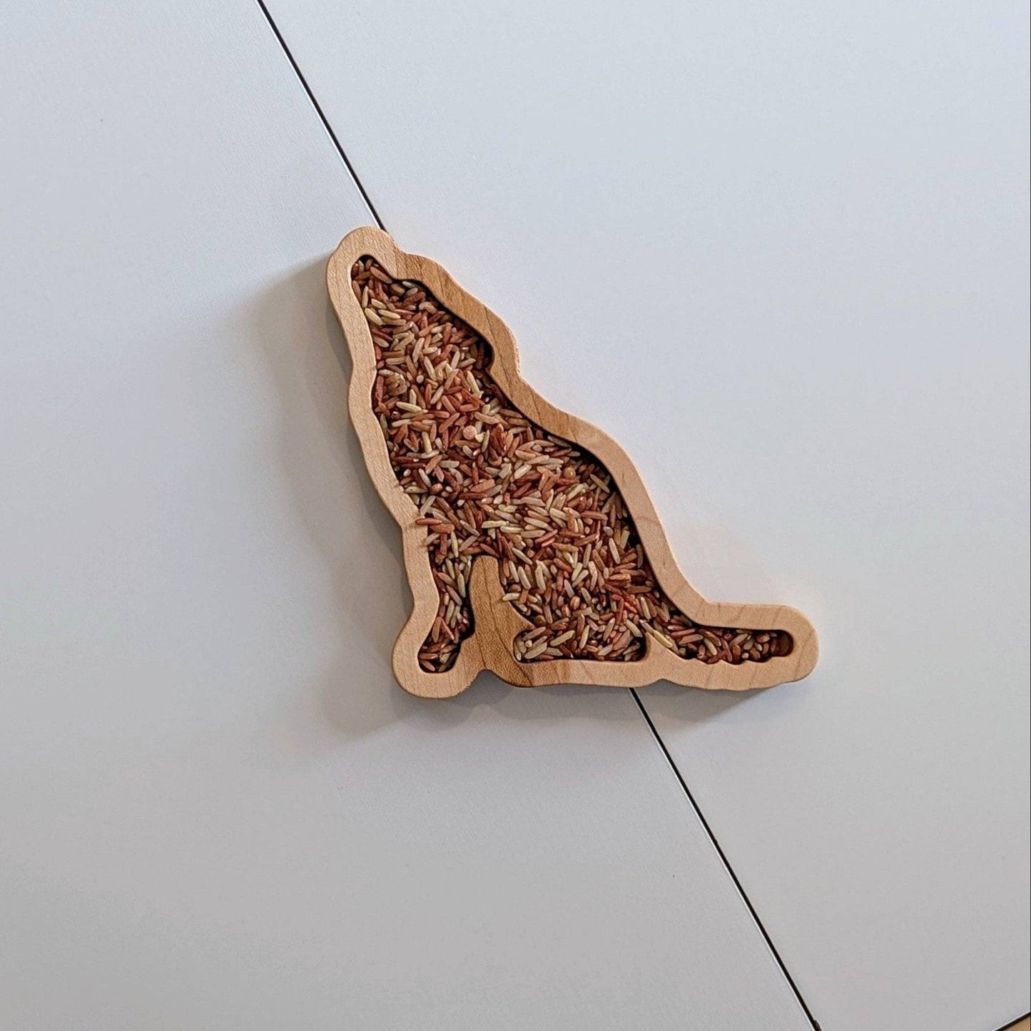 Mini Coyote Sensory Play Tray