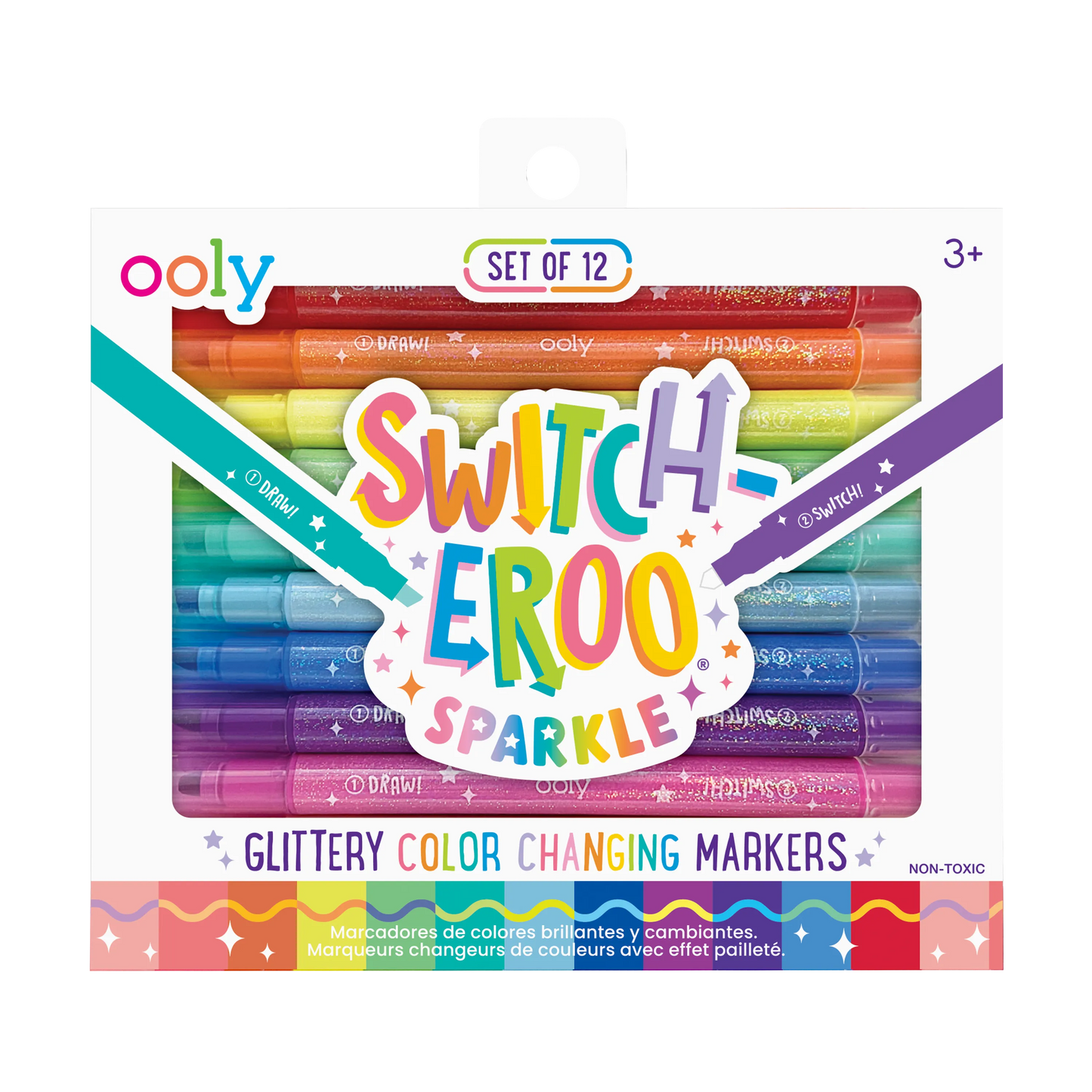 Switch-Eroo Color Changing Markers - Sparkle