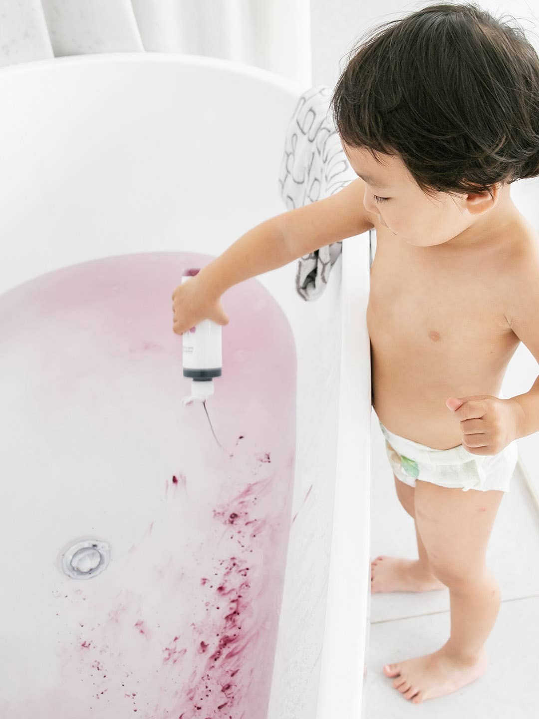 Plop Plop Natural Color Bubble Bath - Mystery Purple (230g)