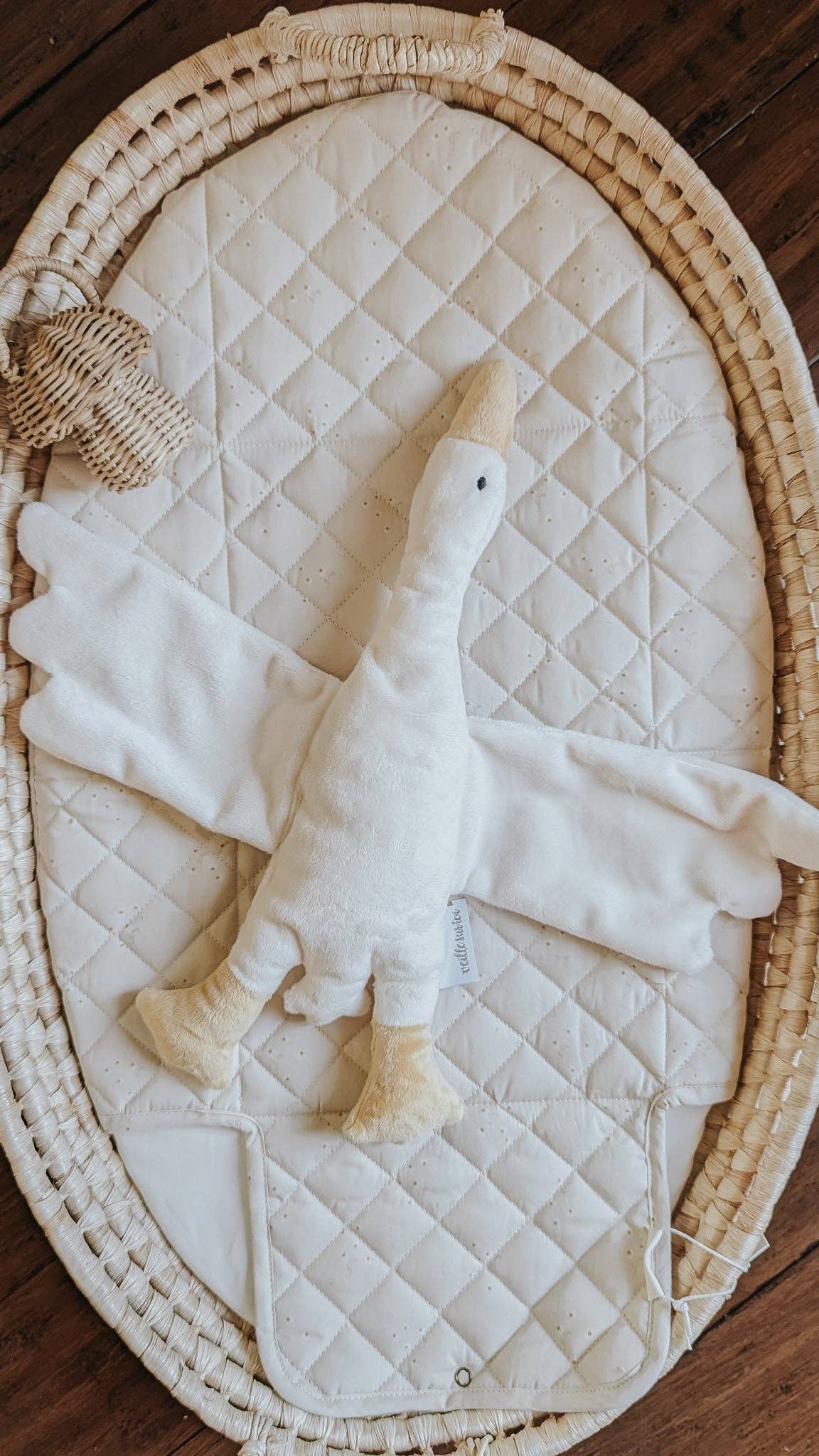 Security blanket - White Goose - Odile - Veille sur toi