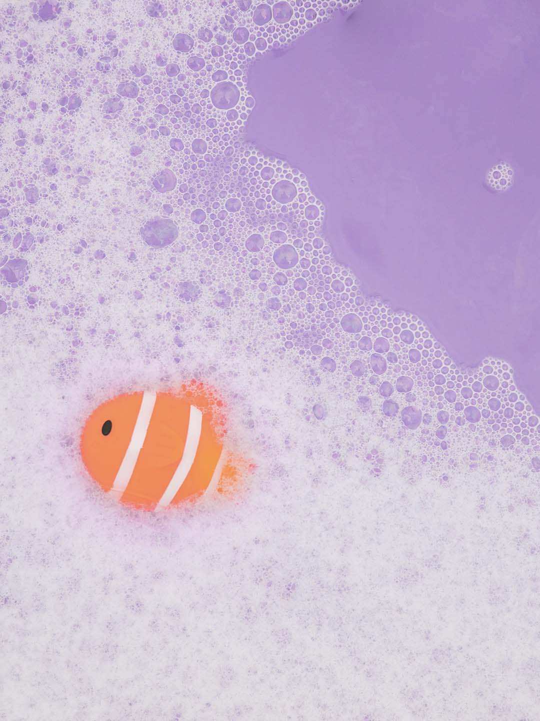 Plop Plop Natural Color Bubble Bath - Mystery Purple (230g)