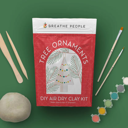 DIY Air-Dry Clay - Tree Ornaments
