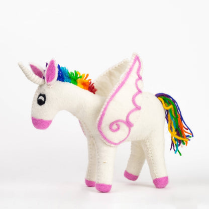 Felt Unicorn Rainbow - Large