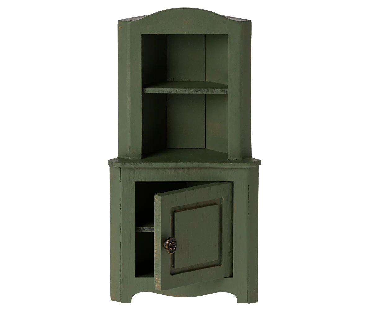 Corner Cabinet (Mouse) - Dark Green