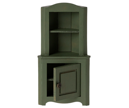 Corner Cabinet (Mouse) - Dark Green