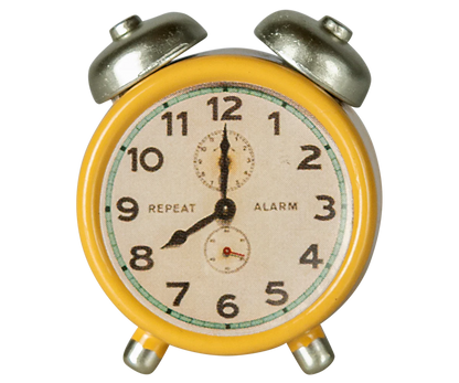 Alarm Clock (Mouse) - Yellow