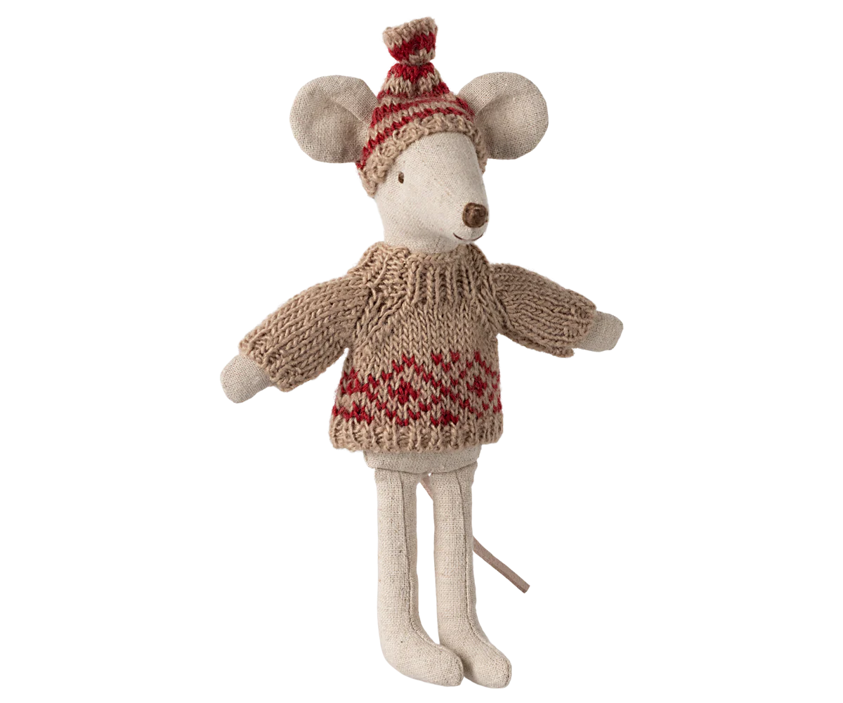 Knitted Sweater and Hat - Mum Mouse