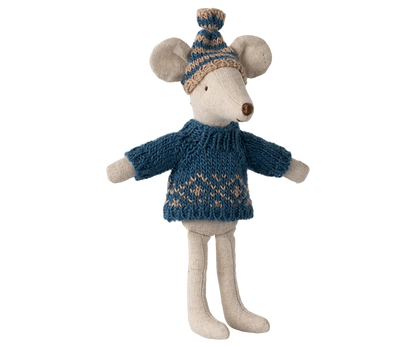 Knitted Sweater and Hat - Dad Mouse
