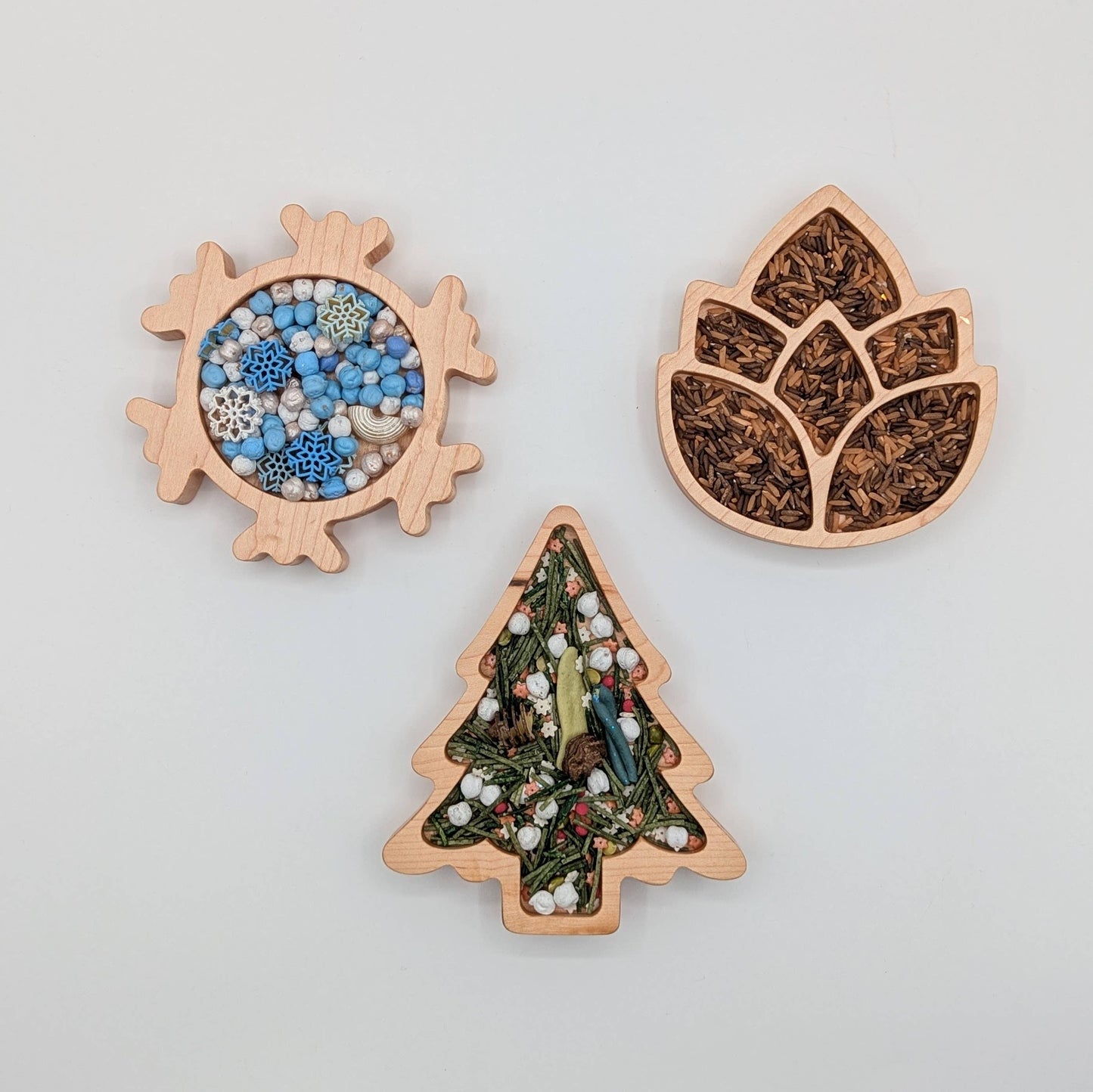 Mini Fir Sensory Play Tray