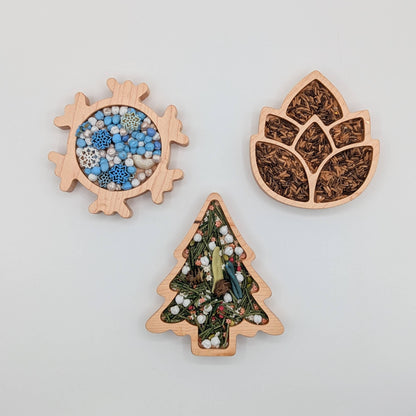 Mini Fir Sensory Play Tray