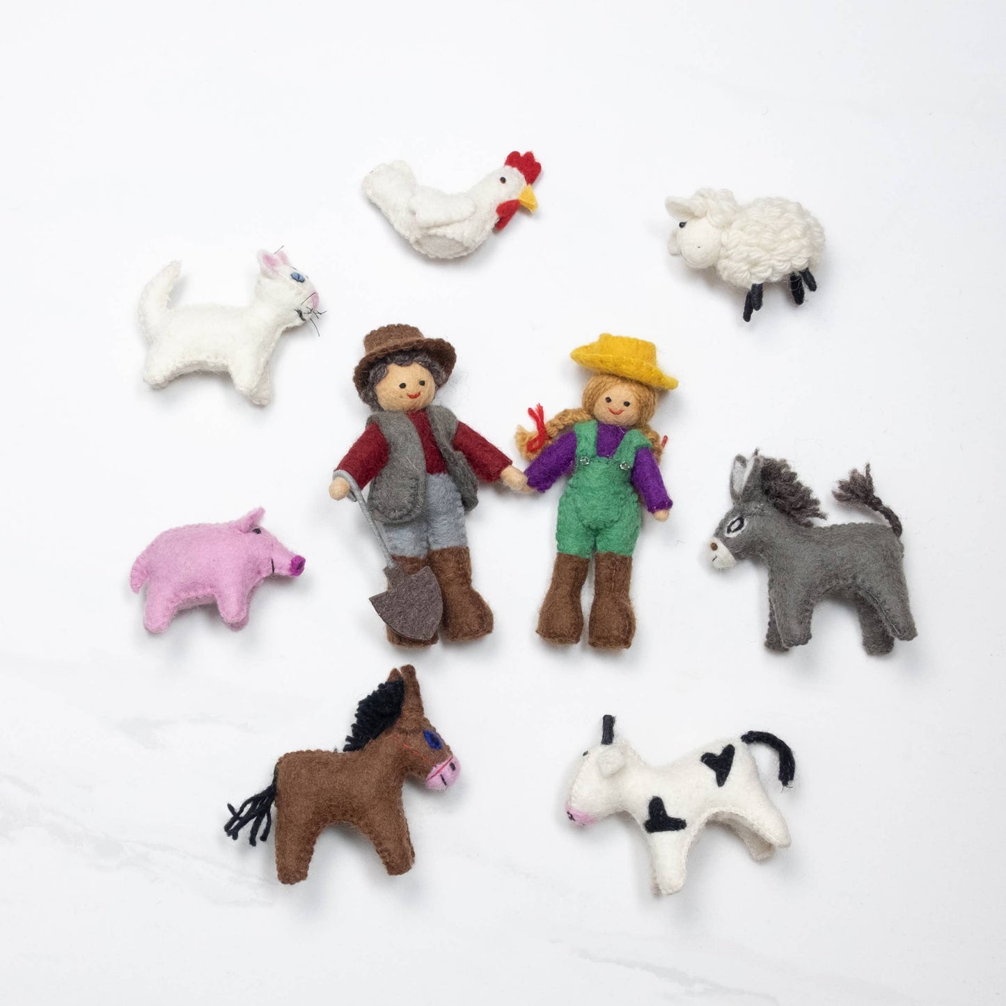 Felt Barn Farmhouse Set