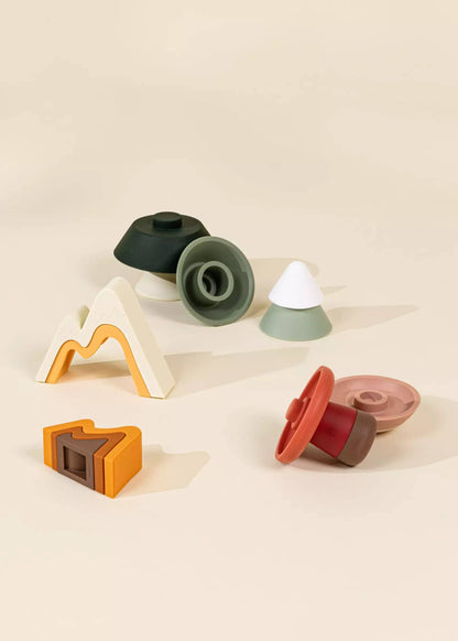 Silicone Stackable Forest Set (16 pcs)