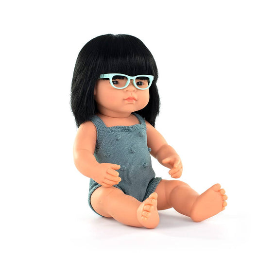 Asian Girl 15” Doll