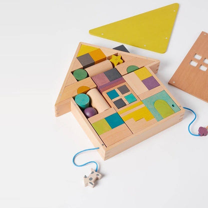 Tsumiki Building House-Shaped Block Set