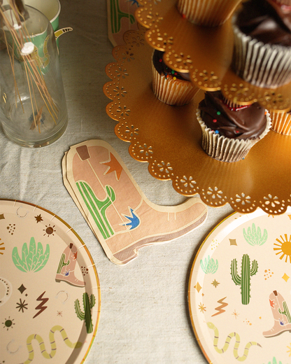 Western Paper Plates(x12) - Snake catcher collection