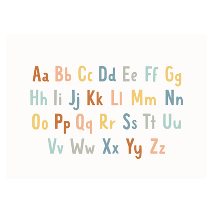 Alphabet (ABCs) Banner | Kids Playroom Decor
