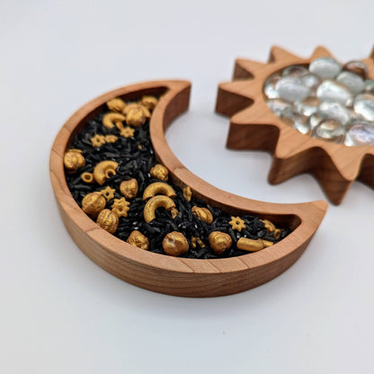 Mini Moon Sensory Play Tray