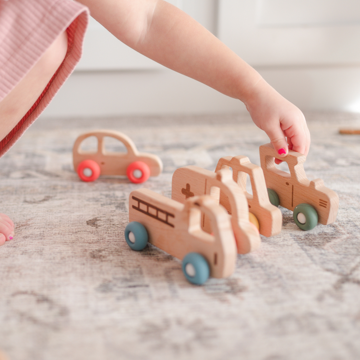 Wooden Car Toy | Wheelies Collection