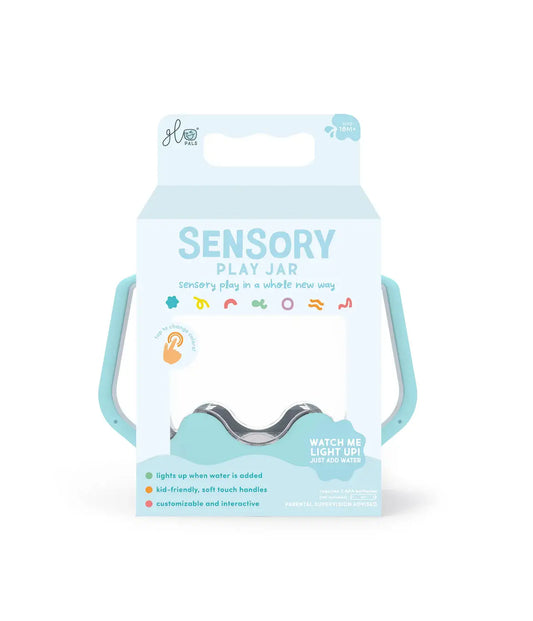 Frosty Blue Sensory Play Jar 