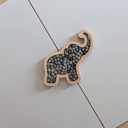 Mini Elephant Sensory Play Tray