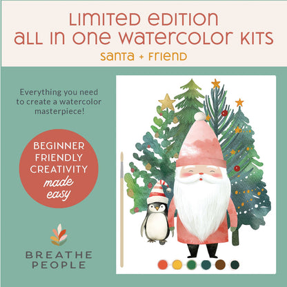 All in One Watercolor Kit - Santa