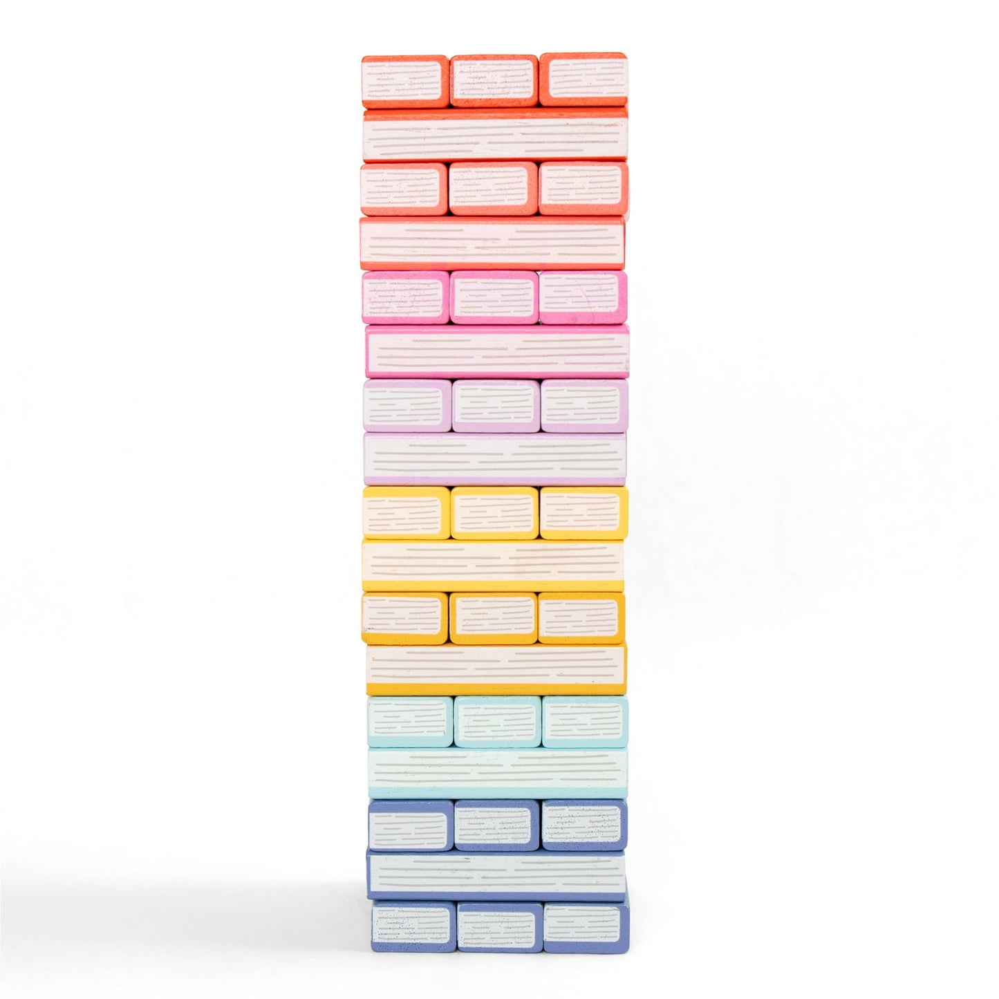 Tumbling Book Stack - Wooden Block Stacking & Balance Game