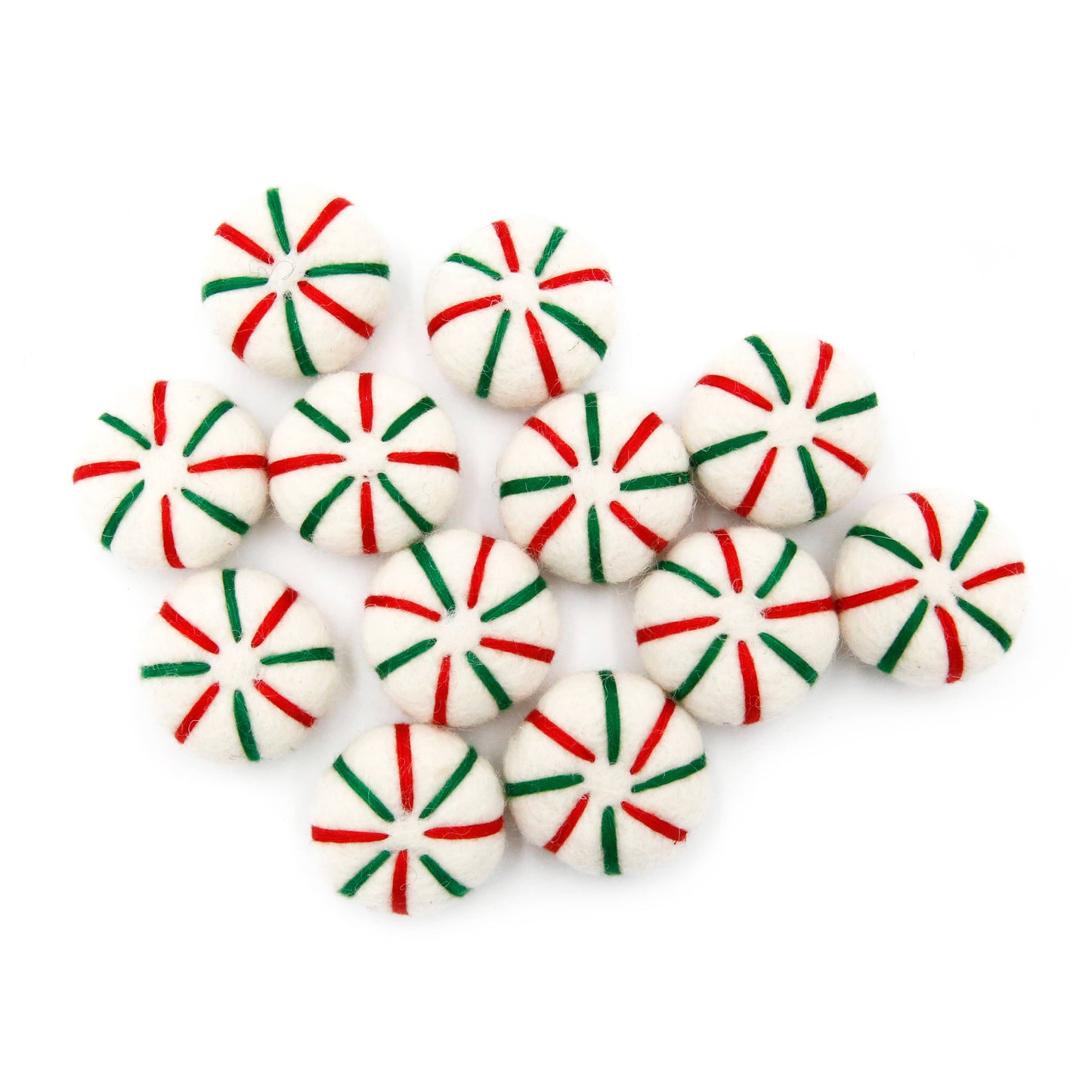 Felt Christmas Peppermint Candy