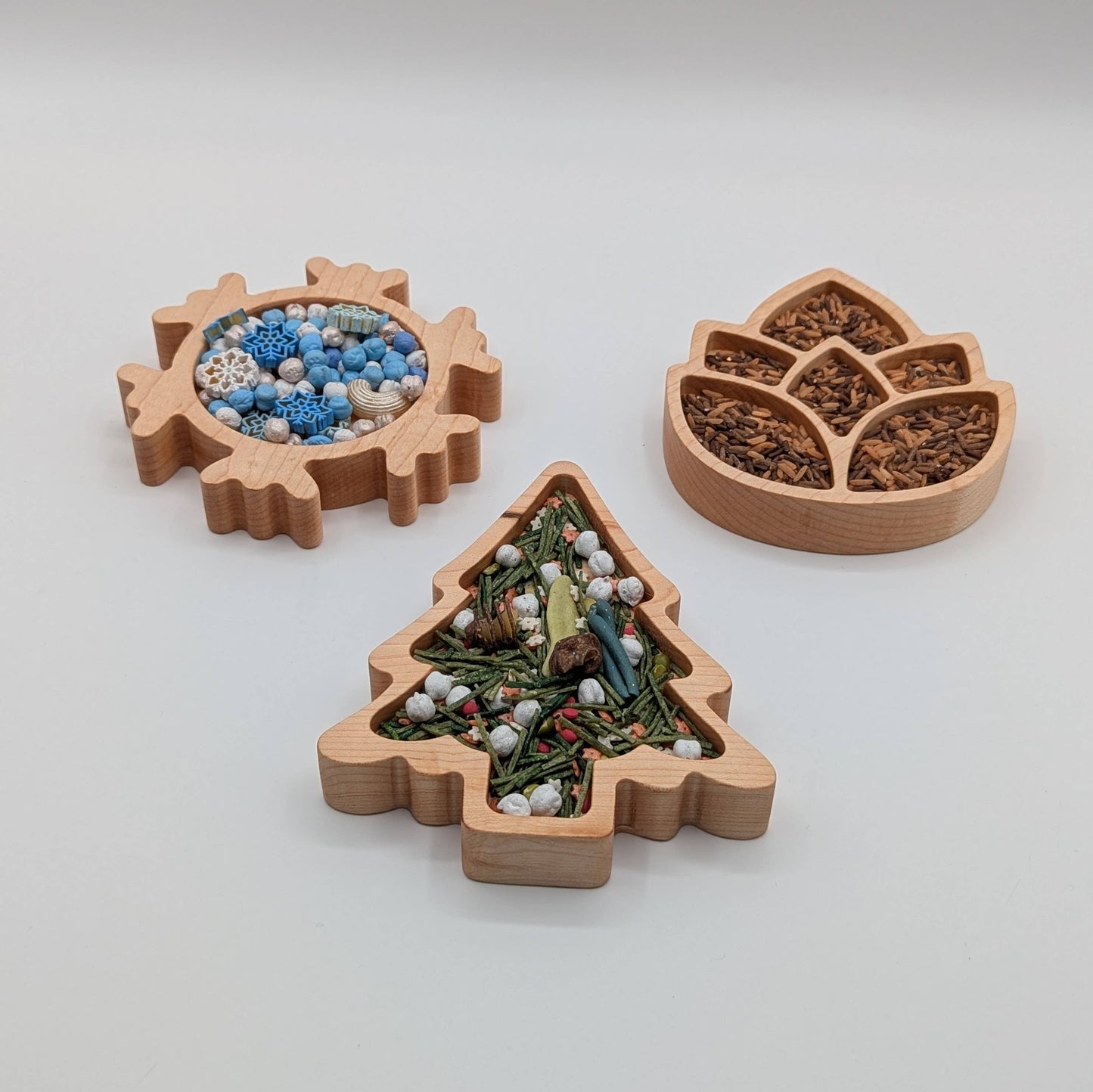 Mini Fir Sensory Play Tray