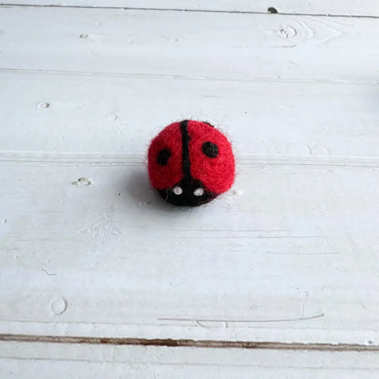 One Felt Ladybug