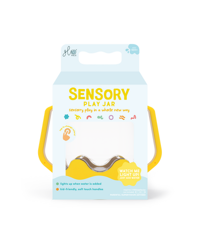 Yellow Sensory Play Jar