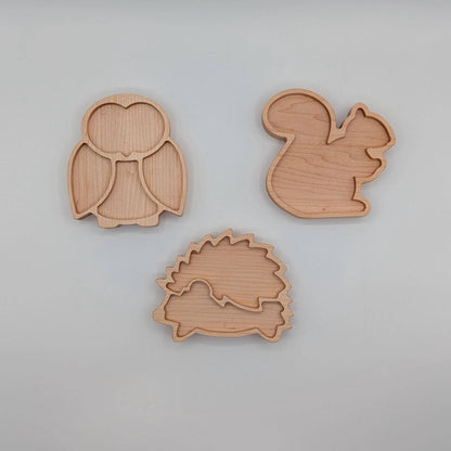 Mini Squirrel Sensory Play Tray