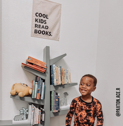 Cool Kids Read Books Banner | Reading Bookish Wall Decor