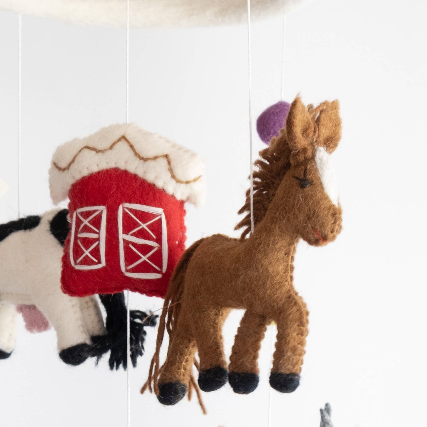 Baby Mobile - Farm/Red Barn