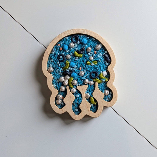 Mini Jellyfish Sensory Play Tray