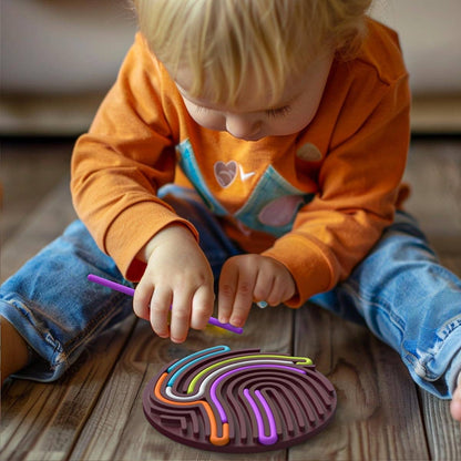 Silicone Sensory Activity Board Circle